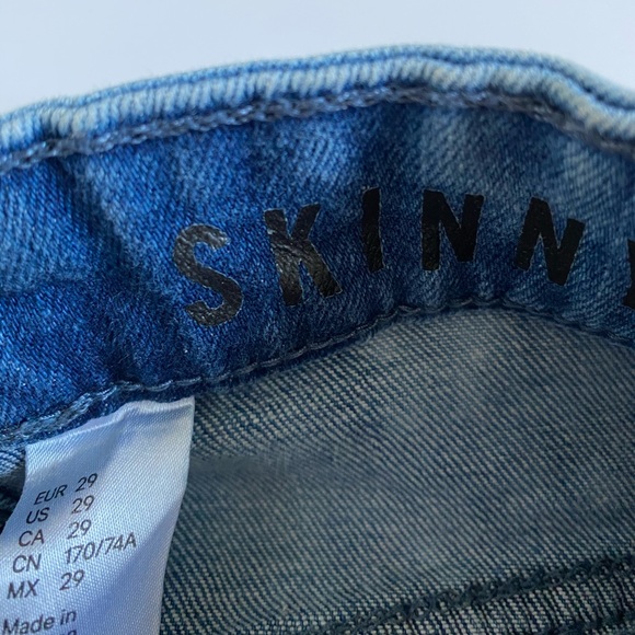 H&M Divided Denim Skinny Jeans - Picture 6 of 7